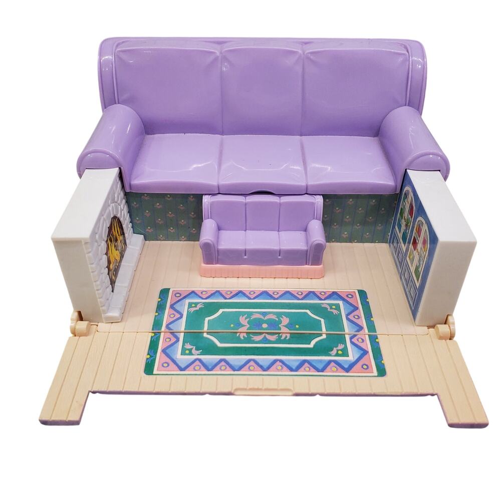 1990 Galoob Toys Secret Places Living Room Playset